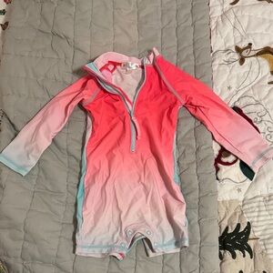 EGG NY Long Sleeve Swimsuit: Size 12-18months